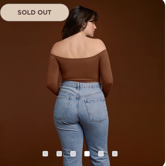 Nuuds off the shoulder bodysuit - Picture 4 of 4